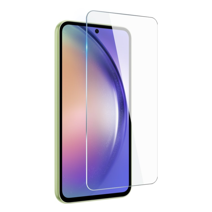 A-One Brand - Galaxy A54 5G Mobilskal Soft TPU med Härdat glas - Clear