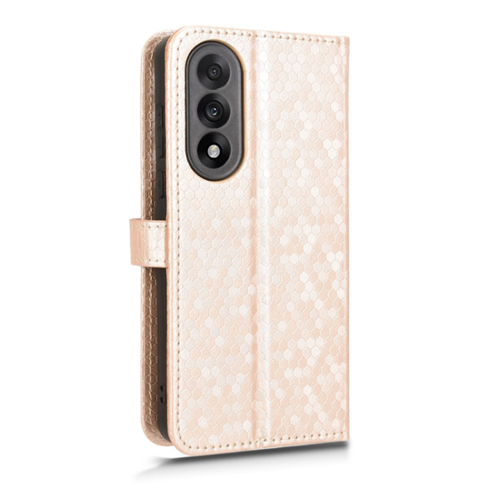 A-One Brand - OnePlus Nord 5 Plånboksfodral Dot Pattern Imprint - Roséguld