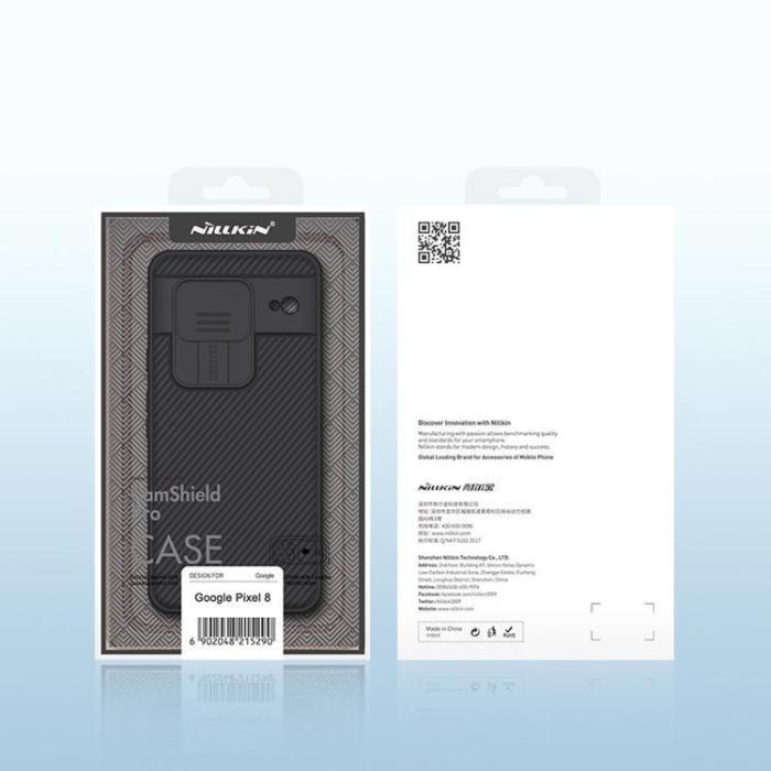 Nillkin - Nillkin Google Pixel 8 Mobilskal CamShield Pro - Svart