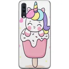 iSecrets - Mobilskal till Samsung Galaxy A70 med Glad enh&ouml;rning