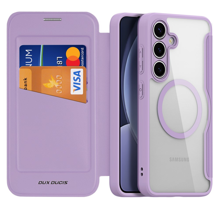 Dux Ducis - Dux Ducis Galaxy S24 Plus Plånboksfodral MagSafe Skin X Pro
