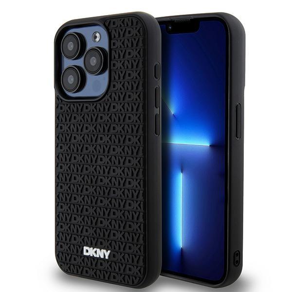 DKNY iPhone 15 Pro Max Mobilskal 3D Rubber Repeat Pattern | 2353 | AlltMobil