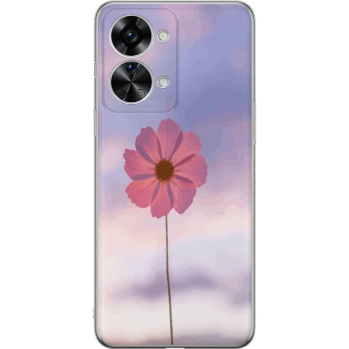 iSecrets - Mobilskal till OnePlus Nord 2T med Rosa blomma