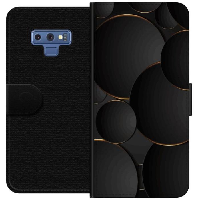 iSecrets - Plånboksfodral till Samsung Galaxy Note9 med Lyxig Cirklar