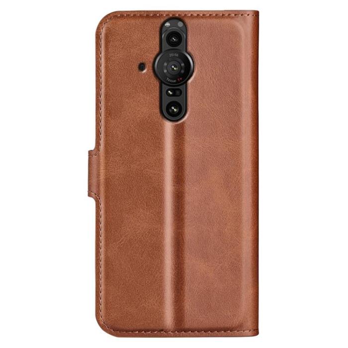 OEM - Flip Folio Fodral Xperia Pro-I - Ljusbrun