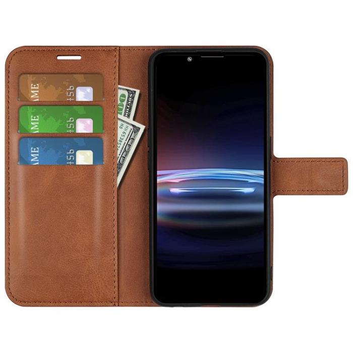 OEM - Flip Folio Fodral Xperia Pro-I - Ljusbrun