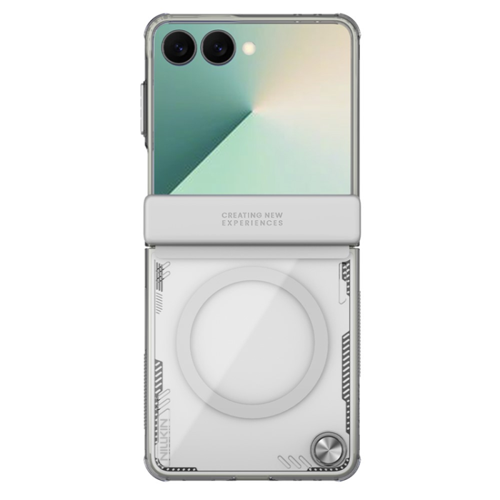 Nillkin - NILLKIN Galaxy Z Flip 7 Mobilskal MagSafe Iceblade - Transparent