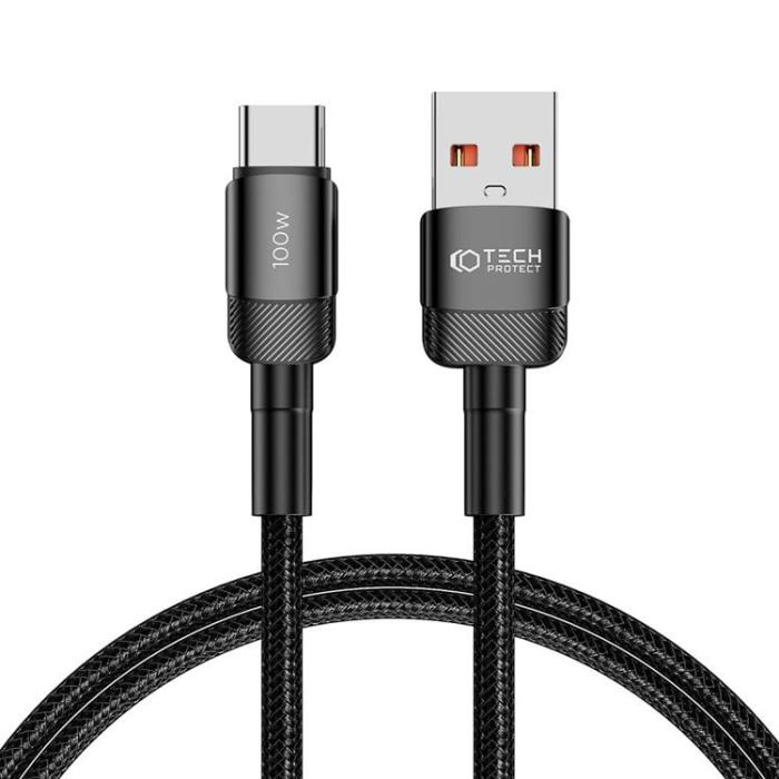 Tech-Protect - Tech-Protect USB-C till USB-A kabel Ultraboost Evo 1m - Svart