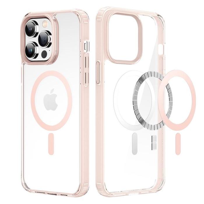 UTGATT1 - Dux Ducis iPhone 14 Pro Max Skal MagSafe Clin2 Magnetic - Rosa