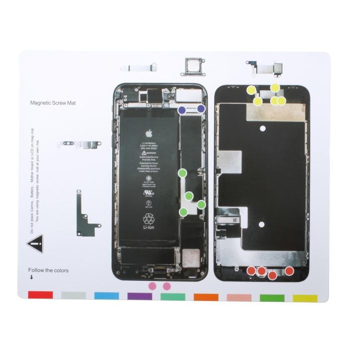 OEM - Magnetisk skruvmatta till iPhone 8 Plus