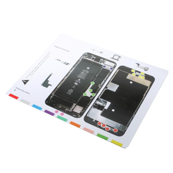 OEM - Magnetisk skruvmatta till iPhone 8 Plus