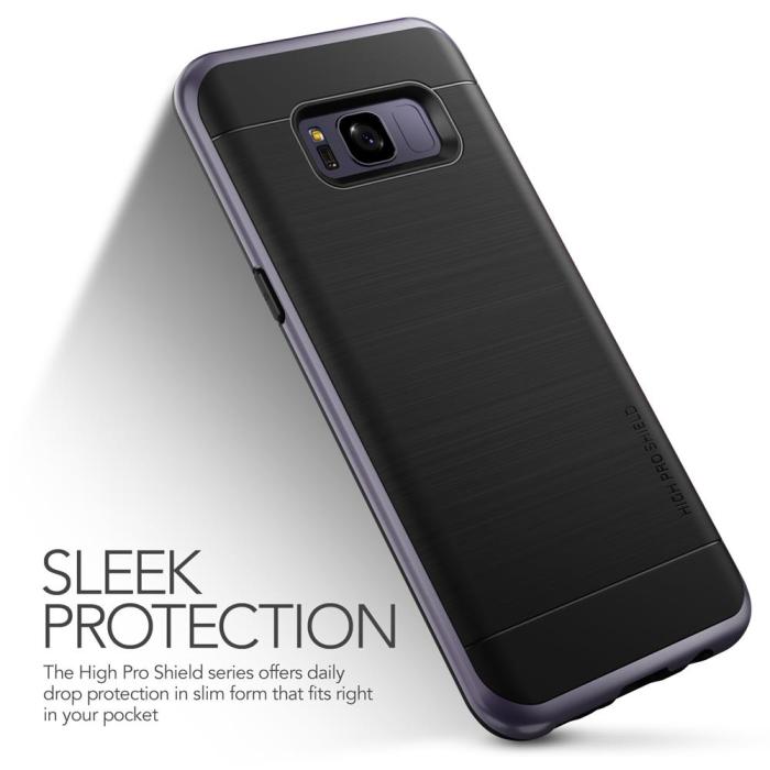 VERUS - Verus High Pro Shield Skal till Samsung Galaxy S8 - Orchid Grey