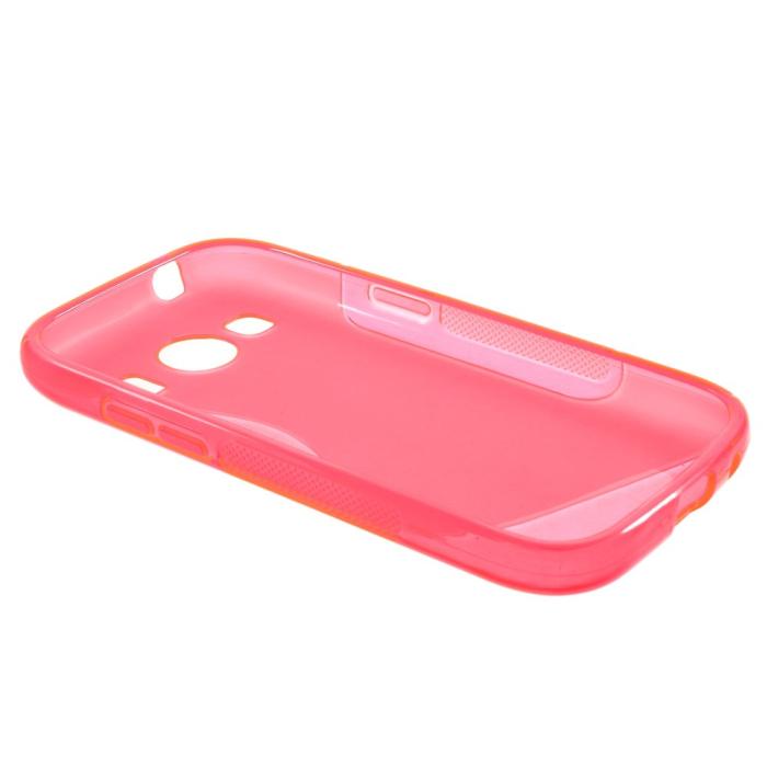 OEM - Flexicase Skal till Samsung Galaxy Ace 4 (G357) - Magenta