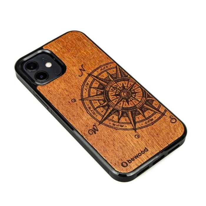 Bewood - Bewood iPhone 12/12 Pro Mobilskal Magsafe Wooden Traveler