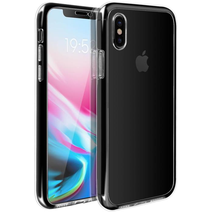 A-One Brand - 360° Heltäckande Skal till iPhone XR - Clear