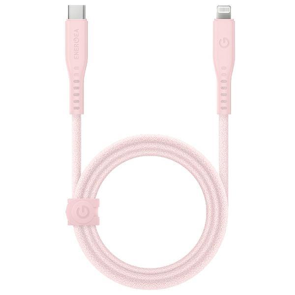 Energea USB-C till Lightning Kabel 60W 3A 1.5m - Rosa | 3541 | AlltMobil