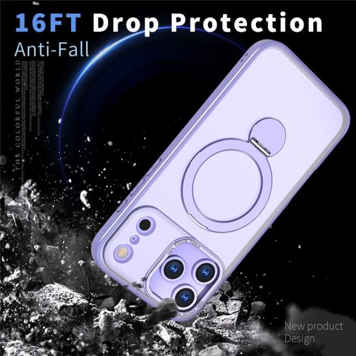 A-One Brand - iPhone 17 Pro Mobilskal MagSafe Rotating Kickstand