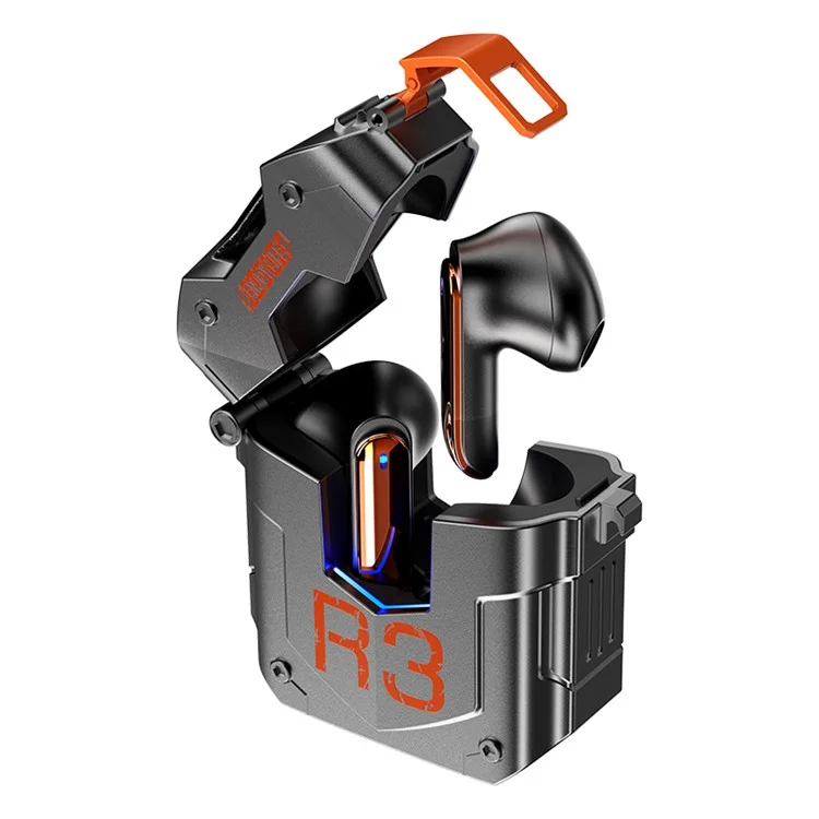 ROCK TWS In-Ear Hörlurar Bluetooth Steampunk R3 - Svart | 505771 | AlltMobil