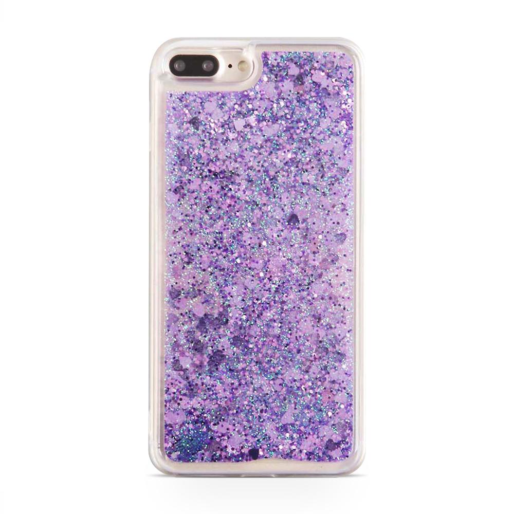 Glitter skal till Apple iPhone 7 Plus - Lila