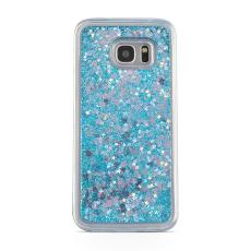 UTGATT5 - Glitter skal till Samsng Galaxy S7 - Bl&aring;