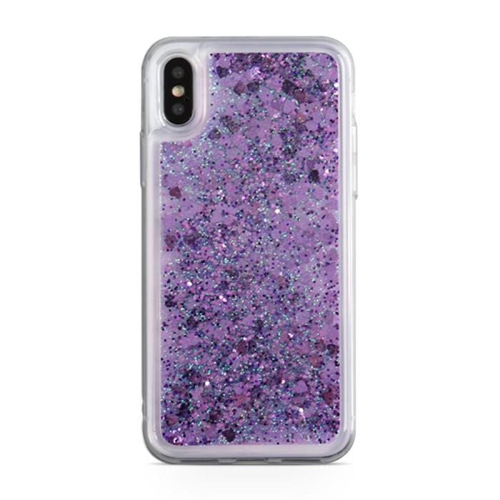 UTGATT5 - Glitter skal till Apple iPhone X - Paint K