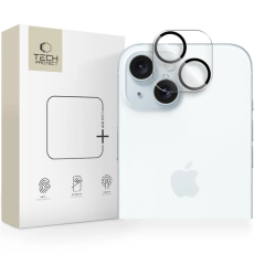 Tech-Protect - Tech Protect iPhone 14/14 Plus 15/15 Plus Härdat Glas Kameralinsskydd