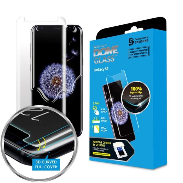 UTGATT5 - Whitestone Härdat Glas Gd Byte Galaxy S9 Clear
