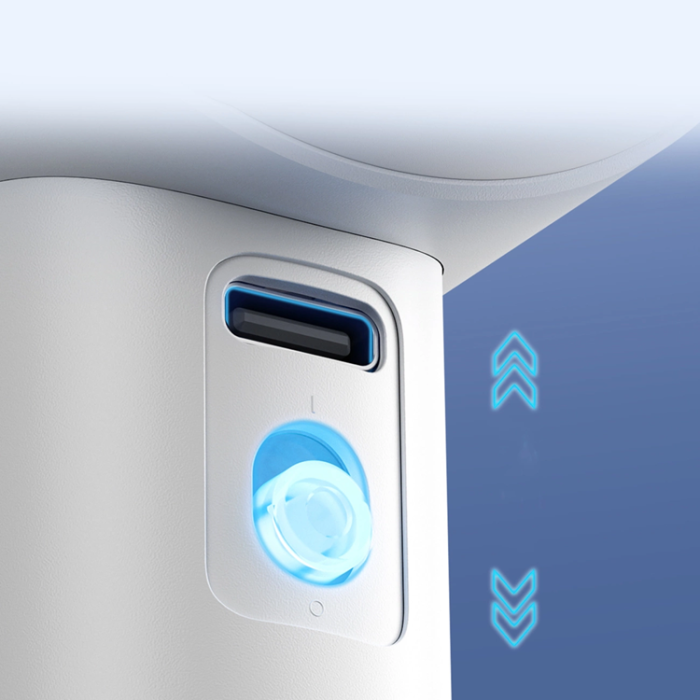 Jisulife - Jisulife Bärbar USB Handfläkt 3600 mAh Pro1 FA53 - Vit