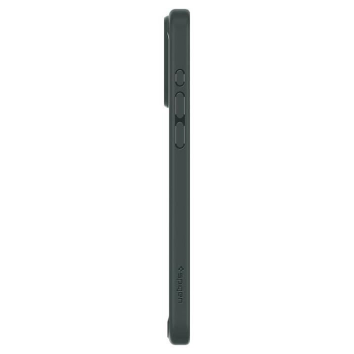 Spigen - Spigen iPhone 15 Pro Max Mobilskal Ultra Hybrid - Mörkgrön