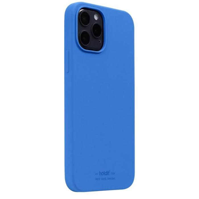 UTGATT5 - Holdit iPhone 12 Pro Max Skal Silikon - Himmels Blå