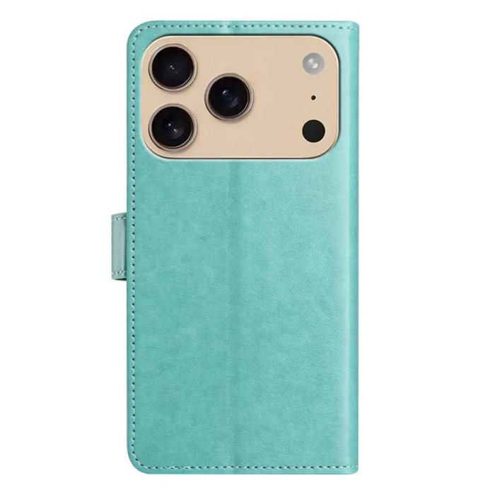 A-One Brand - iPhone 17 Pro Max Plånboksfodral Folio - Grön