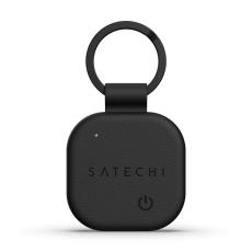 Satechi - Satechi Findall Nyckelring i vegansk läder med Find My - Svart