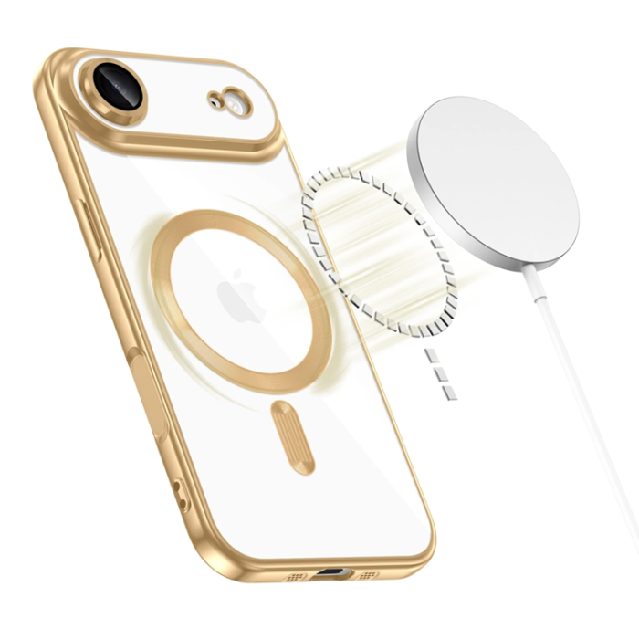 Tech-Protect - Tech-Protect iPhone 17 Air Mobilskal Magsafe Flex - Shiny Guld