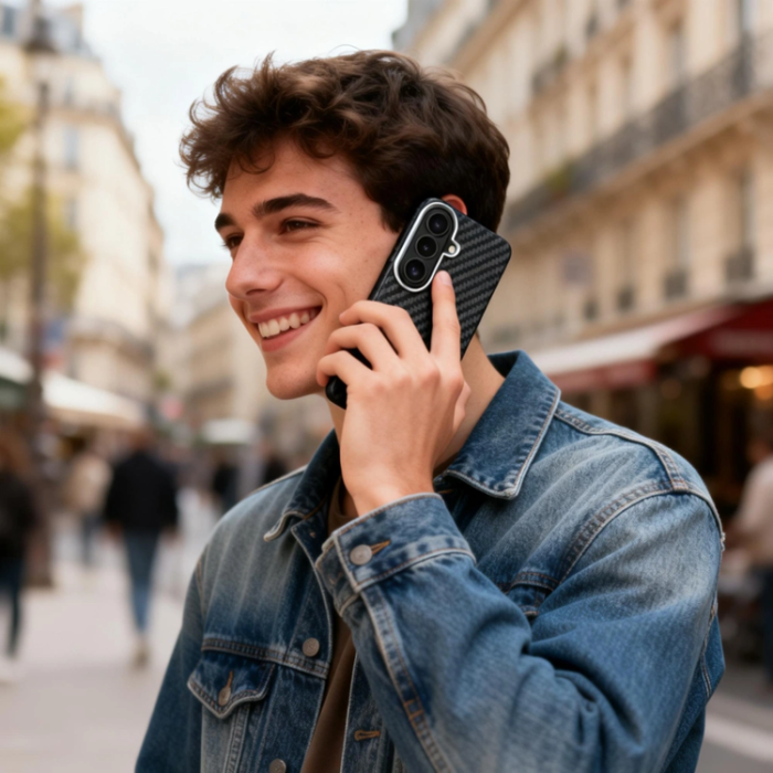 Tech-Protect - Tech-Protect Mobilskal För Galaxy S26 Magsafe Ion Carbon - Svart/Silver