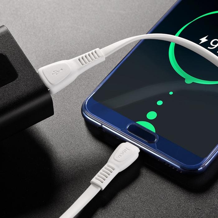UTGATT1 - HOCO kabel USB Noah laddkabel till USB-C 1 m Vit
