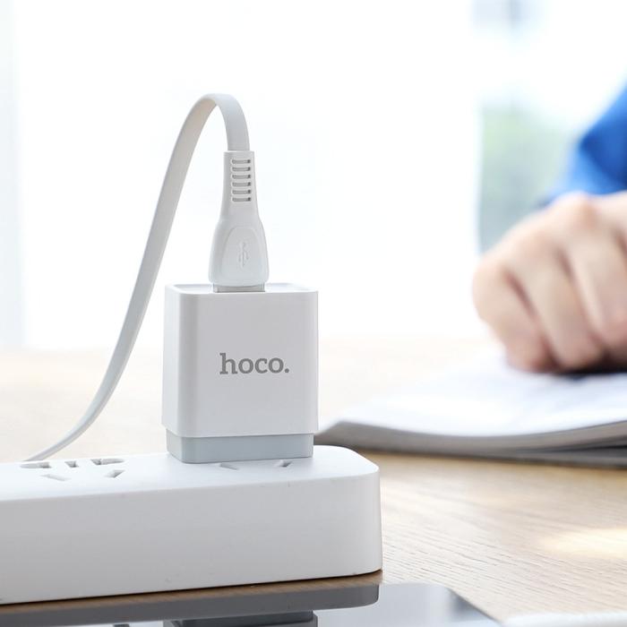 UTGATT1 - HOCO kabel USB Noah laddkabel till USB-C 1 m Vit