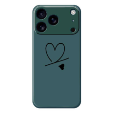 A-One Brand - iPhone 17 Pro Max Mobilskal Love Pattern Printing Straight
