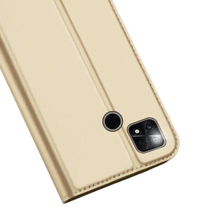 Dux Ducis - Dux Ducis Xiaomi Poco C40 Plånboksfodral Skin Series - Guld