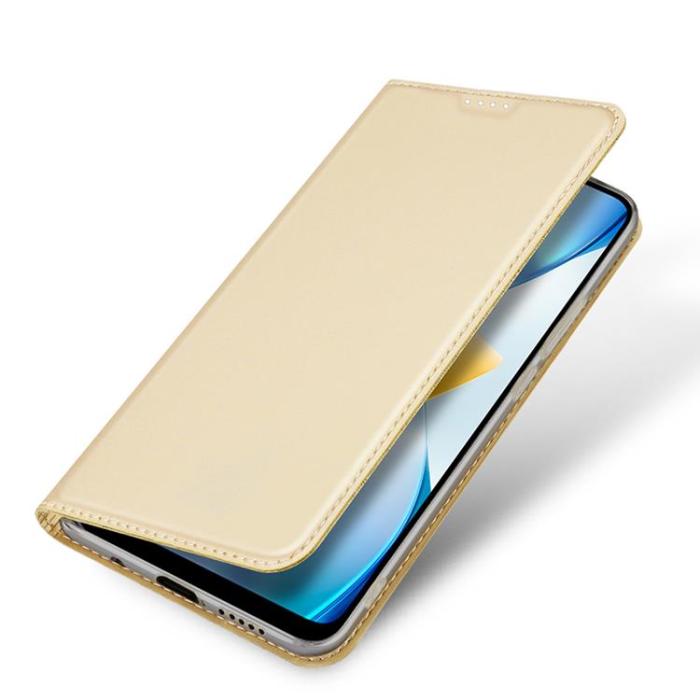 Dux Ducis - Dux Ducis Xiaomi Poco C40 Plånboksfodral Skin Series - Guld