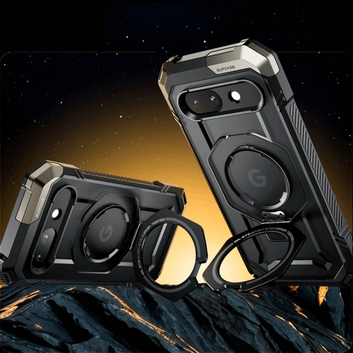 SupCase - SupCase Google Pixel 9a Mobilskal Magsafe UB Grip - Svart