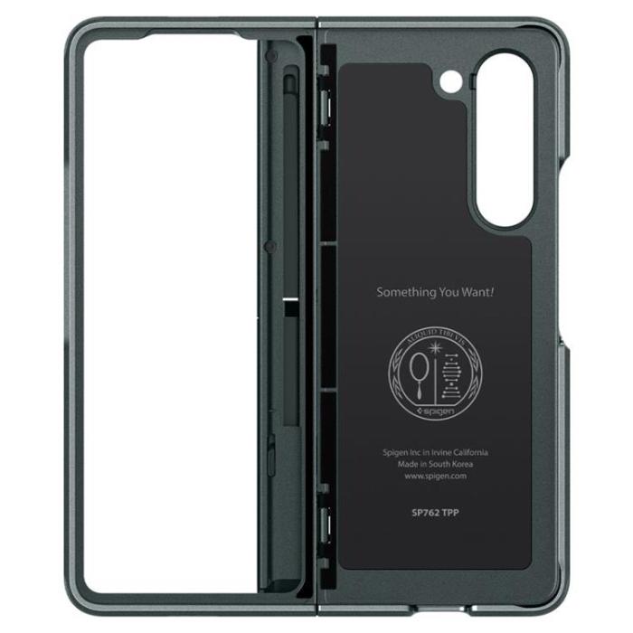 UTGATT - Spigen Galaxy Z Fold 5 Mobilskal Tough Armor Pen - Grön