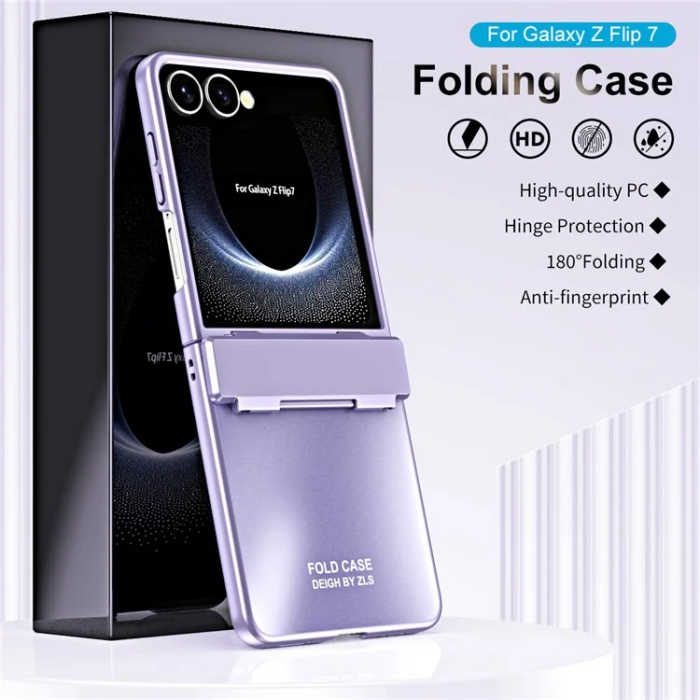 A-One Brand - Galaxy Z Flip 7 Mobilskal Electroplating - Lila