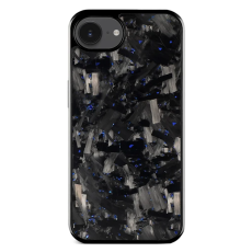 A-One Brand - iPhone 16e Mobilskal MagSafe Aramid Fiber Large Texture - Blå