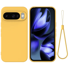 A-One Brand - Google Pixel 10 Mobilskal Liquid Silicone - Gul