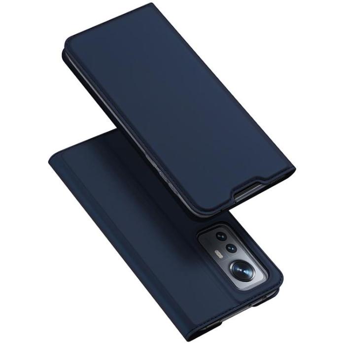 Dux Ducis - DUX DUCIS Skin Series Plånboksfodral Xiaomi 12 Pro - Blå