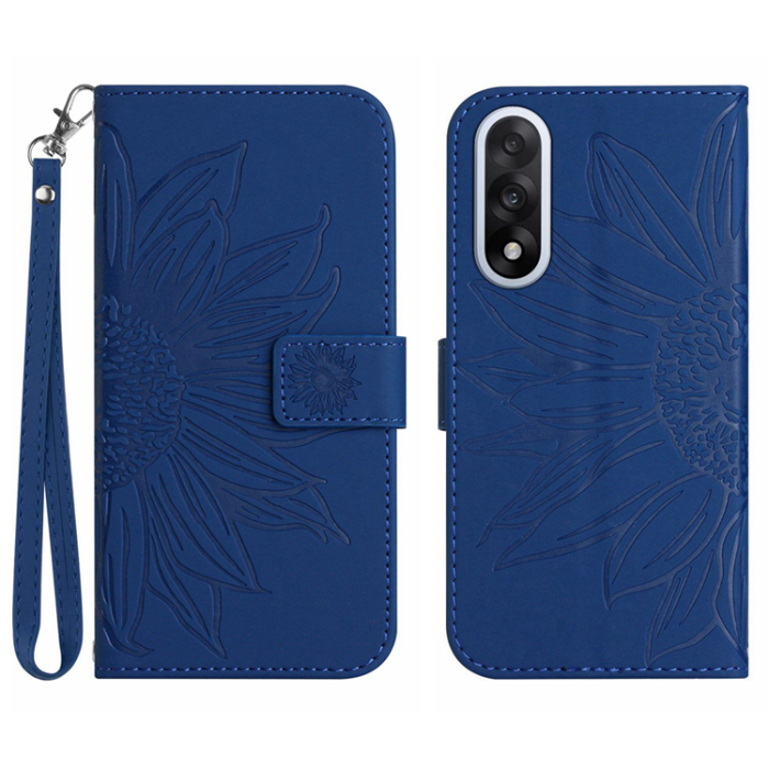 A-One Brand - OnePlus Nord 5 Plånboksfodral Sunflower Imprint - Sapphire