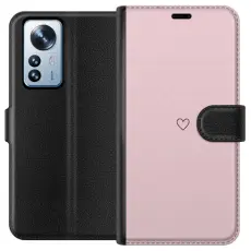 Gustaf - Pl&aring;nboksfodral till Xiaomi 12 Pro med Litet Hj&auml;rta