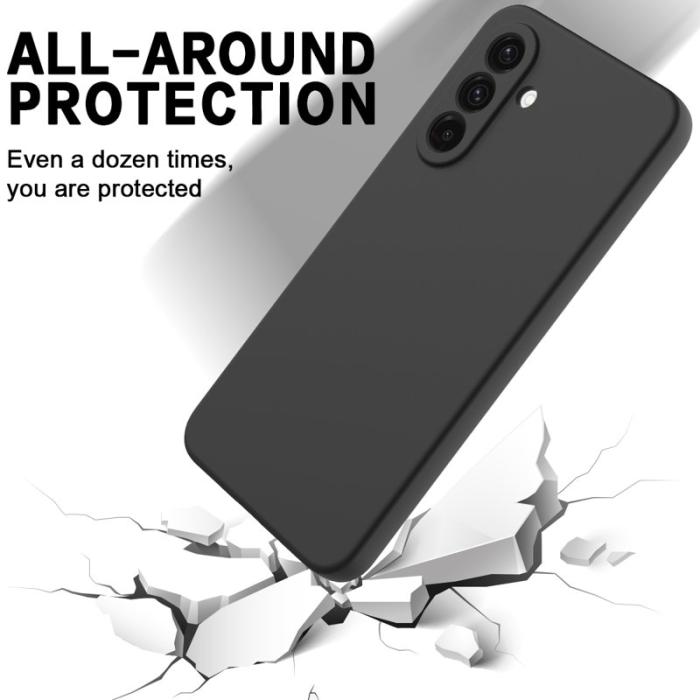 OEM - Mobilskal till Samsung Galaxy A57 Silikon - Svart