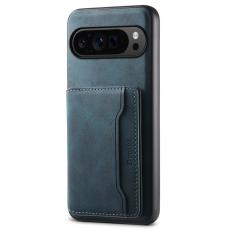 DENIOR - DENIOR D13 Google Pixel 9 Pro Fodral Konstl&auml;der Bl&aring;