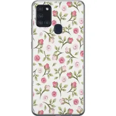 Gustaf - Mobilskal till Samsung Galaxy A21s med Blommigt